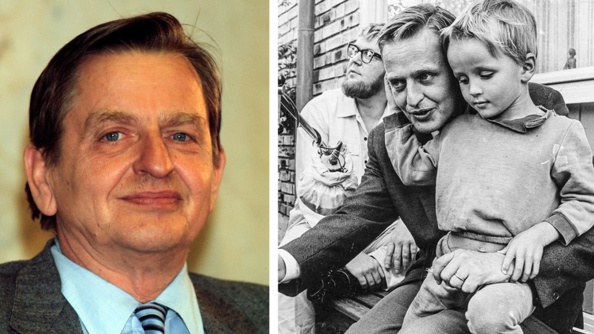 Olof Palme hade tre söner, här med mellanbarnet Mårten Palme.